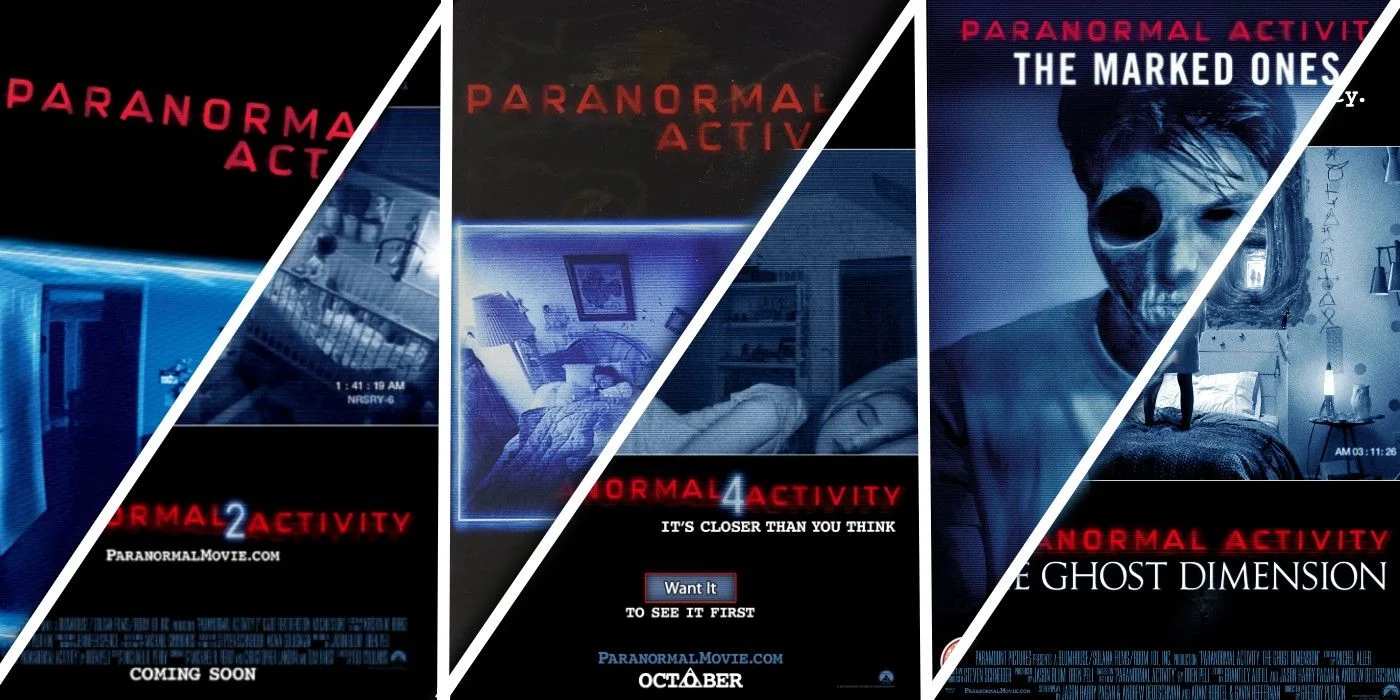 Paranormal Activity Collection Movie Poster